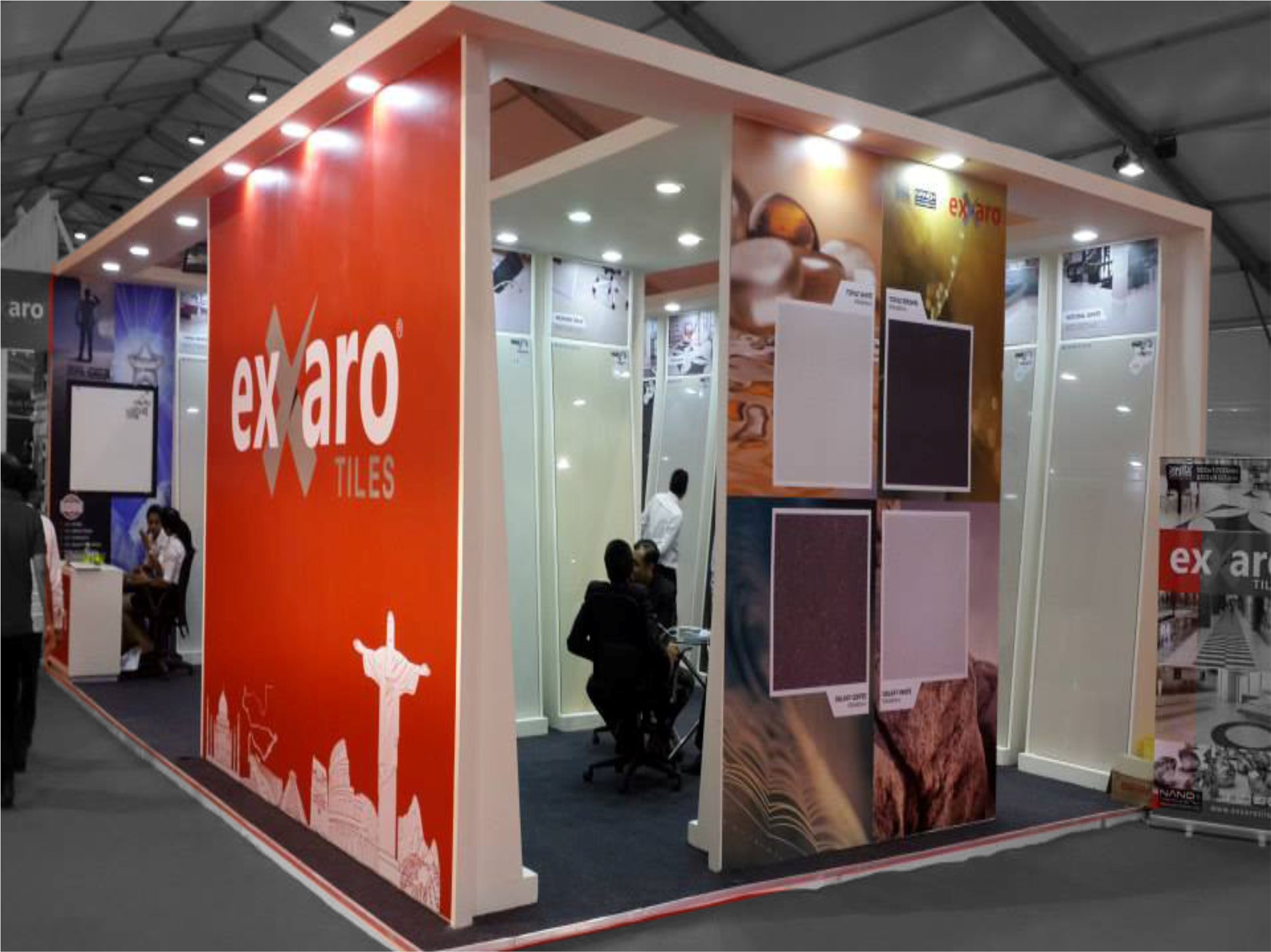 Exhibition stall fabricator in india for Exxaro