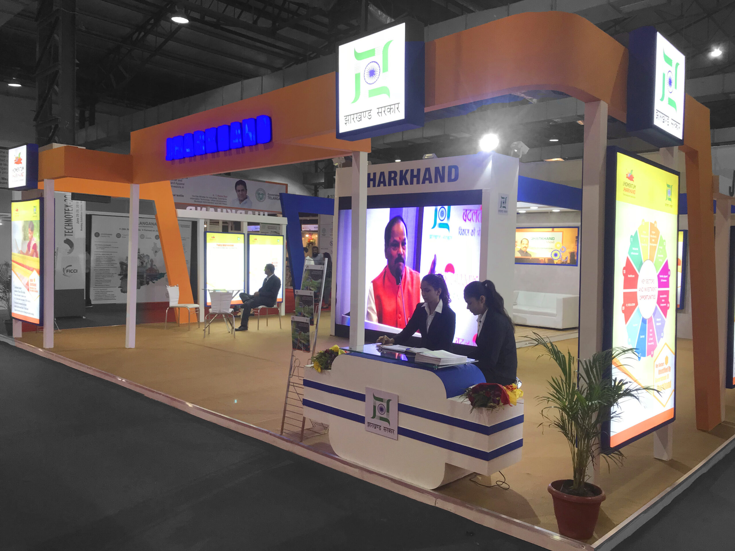 Stall fabricator and Designers for Vibrant India Exhibition