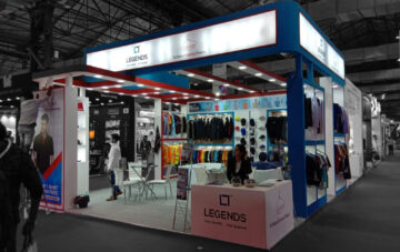 Textile and garment Exhibition stall