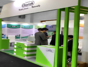 CPHI Pharma Exhibition One SIde Open Stall