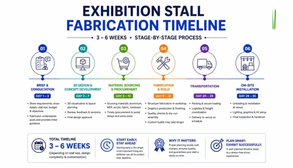 Exhibition Stall Fabrication Timeline