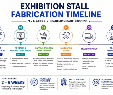 Exhibition Stall Fabrication Timeline