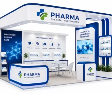 Pharma exhibition stall design
