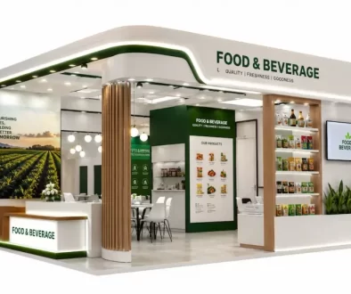 Food and Beverage Exhibition Stall Design